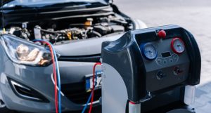 refilling car AC with refrigerant